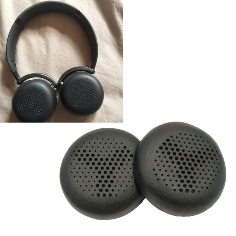 WU 1 Pair Replacement Foam Ear Pads Pillow Cushion Cover for AKG Y500 On Ear Wireless Bluetooth-compatible Headset