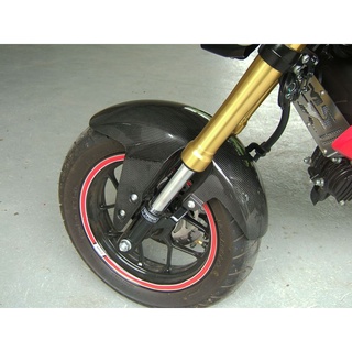 Front Fender, Carbon, Stock Shape, MSX125 Grom DAX125