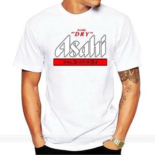 Asahi BEER JAPANESE RETRO VINTAGE เสื้อยืด ผ้าฝ้าย สีดํา สีขาว สําหรับผู้ชาย ส่งฟรี เหมาะกับฤดูร้อน