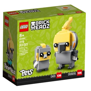 Lego 40481 Brick HeadZ: COCKATIEL