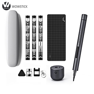 Xiaomi Youpin Wowstick สว่านไฟฟ้า พร้อมหลอดไฟ LED แบตเตอรี่ลิเธียมไอออน แบบชาร์จไฟได้ ไขควงไฟฟ้า