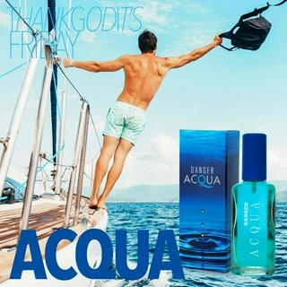[ส่งตรงจากแบรนด์] น้ำหอม บองซัวร์ BONSOIR DANGER ACQUA 22 ML Perfume แดนเจอร์อควา