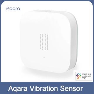 Aqara เซนเซอร์ตรวจจับการสั่นสะเทือน ZigBee เพื่อความปลอดภัยในบ้าน สําหรับ Siaomi Mi Home App International Edition