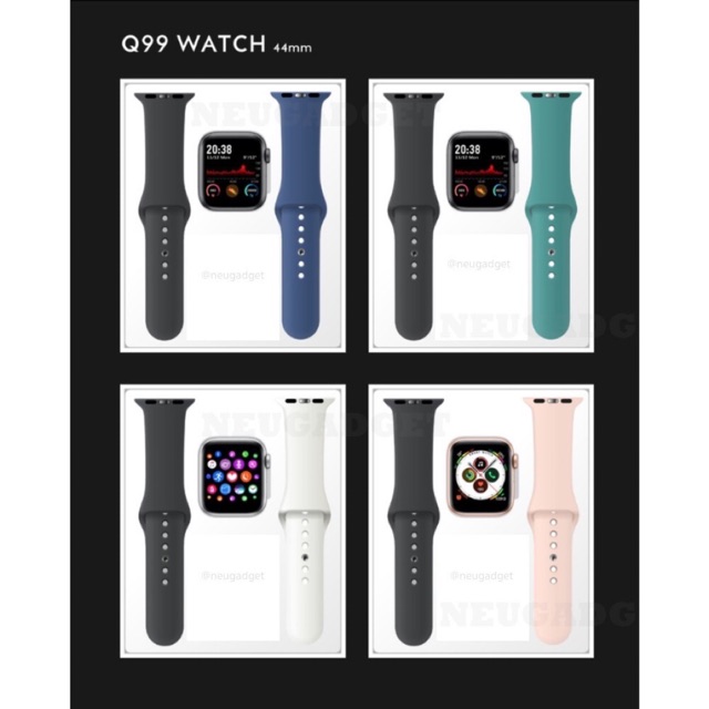 ⚡️ใหม่ล่าสุด⚡️ Smart Watch Q99 Series5 / Watch5 โทรได้ รองรับภาษาไทย ของแท้100% มีประกัน w55 T500 t5s w55s smart watch