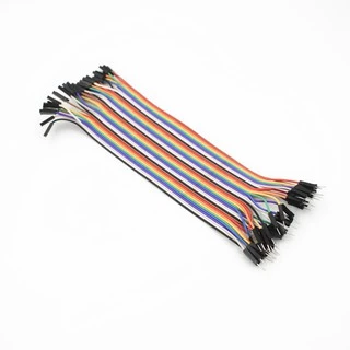 สายจัมป์ไฟ Arduino 10/20/30ซม. F-F M-F M-M แพ็ก 40 เส้น (10/20/30ซม. F-F, M-F, M-M)