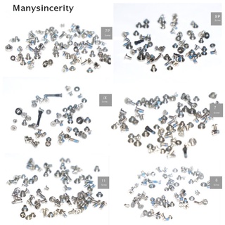 [Manysincerity] Full Set Screw with 2 Bottom Dock for iPhone  X 7 8 plus Screws Repair Bolts Kit Hot Sell