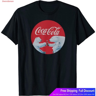 ผ้าฝ้าย 100% เสื้อยืดกีฬา Coca Cola Bears T-Shirt Short sleeve T-shirtsS-3XL