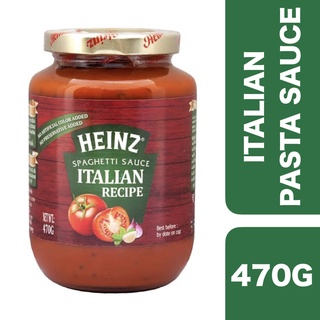 Heinz Spaghetti Sauce Italian Recipe 470g ++ ไฮนซ์ สปาเก็ตตี้ซอส สูตรอิตาเลี่ยน 470 กรัม