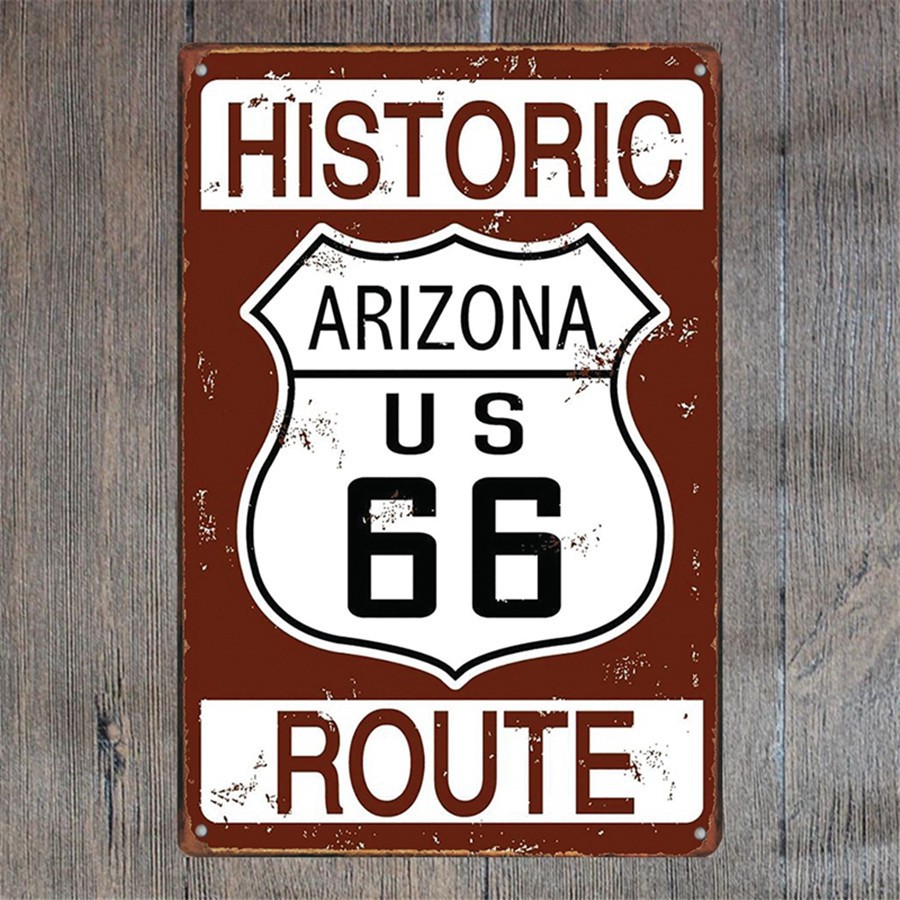 VINTAGE STYLE METAL SIGN Historic Route 101 18/"x30/"