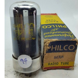 117#  50X6 Philco High-vacuum Rectifier   Power-supply TEST