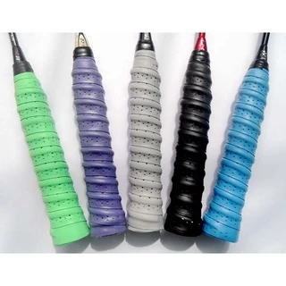 SALE!! กริปพันด้ามไม้แบด Badminton Overgrip ชนิดมีแกน ผิวหนึบ ถูกที่สุด แพ็คส่งภายใน 24 ชม.