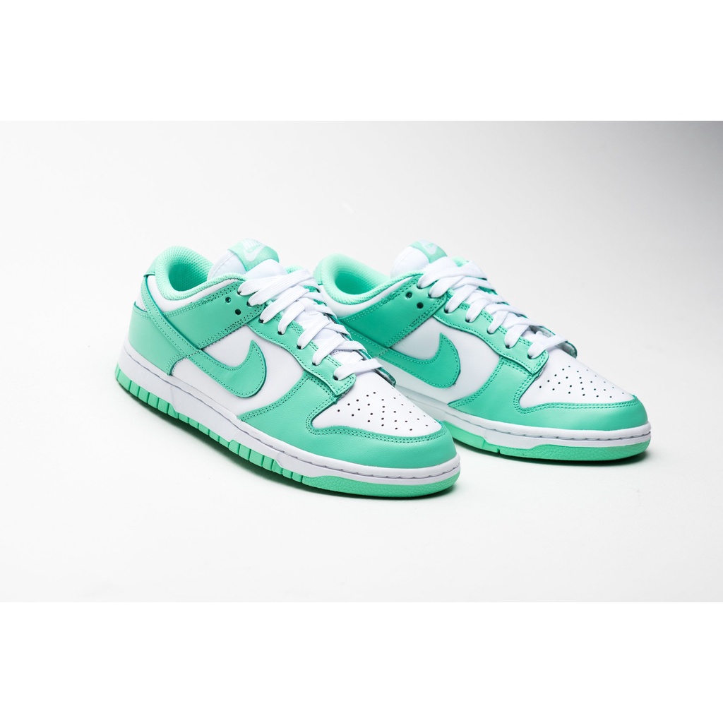 nike dunks low light green