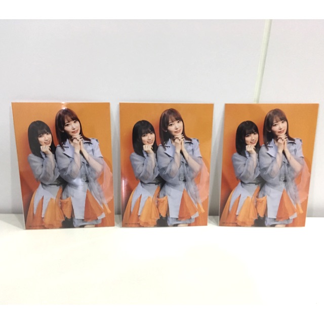รูปคู่ นาโกะ + ซากุระ HKT48 ของแท้จากญี่ปุ่น