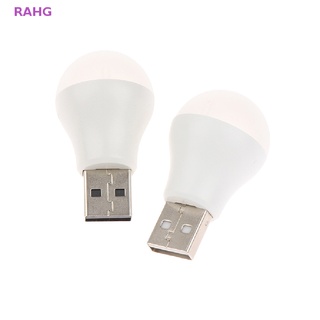 Rahg โคมไฟอ่านหนังสือ LED ชาร์จ USB ขนาดเล็ก แบบพกพา สําหรับแล็ปท็อป