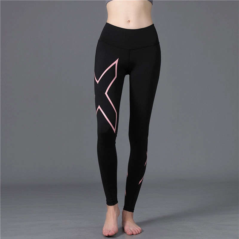 【cod】 Yoga Pants Women Fitness Dance Running Cycling Leggings Quick