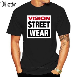 [COD]เสื้อยืด เสื้อท็อปส์ พิมพ์ลาย Vision Street แฟชั่น สําหรับผู้ชาย