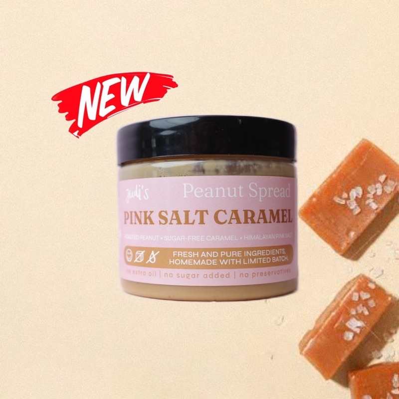 Peanut Spread : Pink Salt Caramel