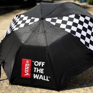 ร่ม VANS UMBRELLA BLACK CHECK สินค้ามีประกันแท้