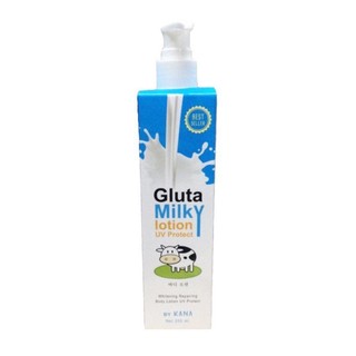 Gluta Milky Lotion โลชั่นกลูต้านมสด UV protect 200 ml.