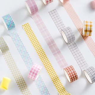 เทปกาว Washi สไตล์ย้อนยุค 4 ม้วนสําหรับตกแต่งสมุด Diy