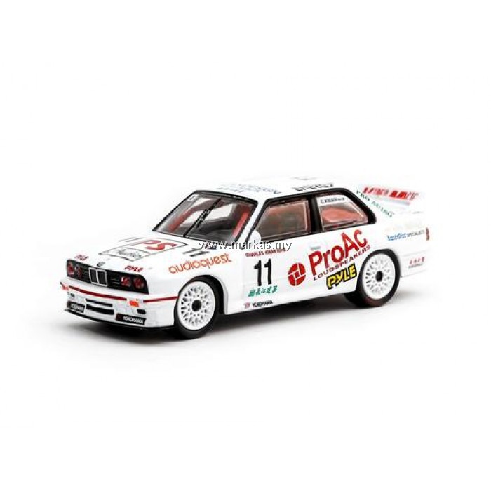 TARAC WORKS 1/64 BMW M3 E30 GUIA RACE 1993 WINNER CHARLES KWAN GP