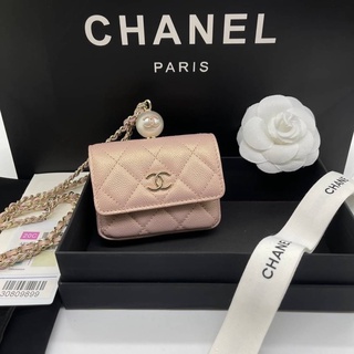 กระเป๋า Chanel mini bag with Classic chain  Original หนังแท้