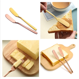 【xijing-cod】1pc kitchen Creative Stainless Steel Butter honey Jam Knife Western tableware decorating tableware