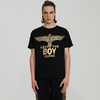 BOY LONDON2020นกอินทรีทำด้วยทองพิมพ์คลาสสิกคู่ชายและหญิงแขนสั้นเสื้อยืดB201NC200502