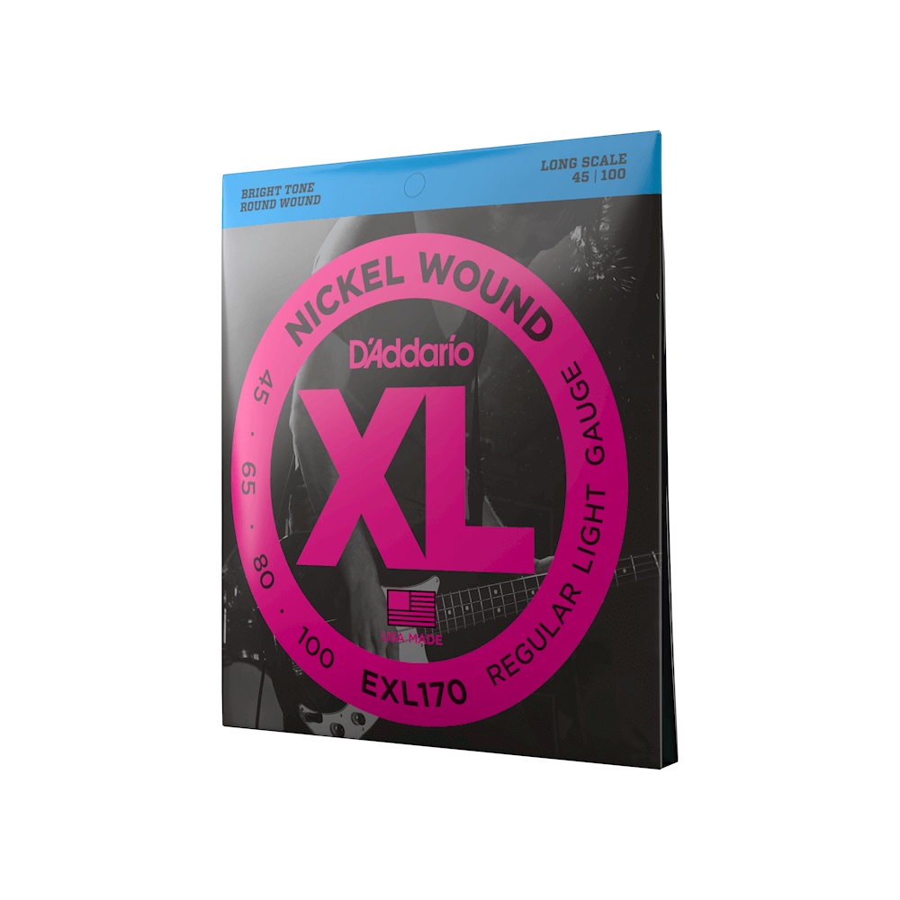 สายกีต้าร์เบสยี่ห้อ D'Addario รุ่น EXL170/ EXL170-5