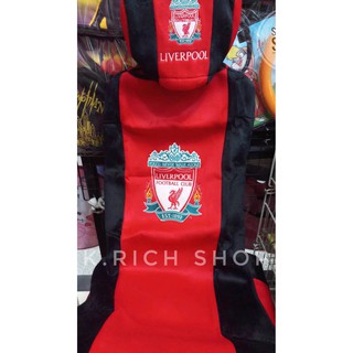 #ที่หุ้มเบาะรถยนต์ #หุ้มหัวเบาะ  #Liverpool Fc.(แดง+ดำ) เลือกสินค้าได้ค่ะ