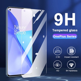 OnePlus Nord 100 9 8T 8 7T 7 Clear 9H Tempered Glass Screen Protector