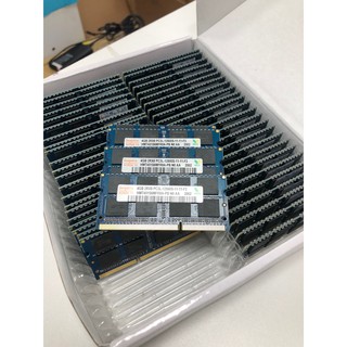 แรม RAM 4GB DDR3L BUS 1600 สำหรับ Notebook  มือสอง คละยี่ห้อ