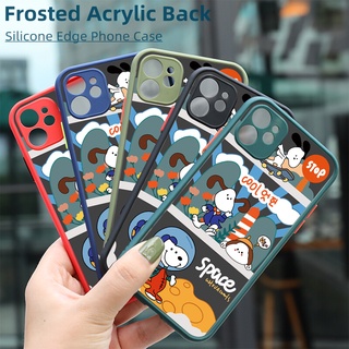 สําหรับ ASUS Zenfone Max Pro M1 M2 4 2 Live L1 ZB601KL ZB602K ZB602KL ZB631KL ZB633KL ZC554KL ZE551ML ZA550KL เคสโทรศัพท์(สปอร์ตสนูปปี้)ฝ้าโปร่งใสเคสโทรศัพท์แบบแข็งการป้องกันกล้องช็อคแล้วดรอปเคส