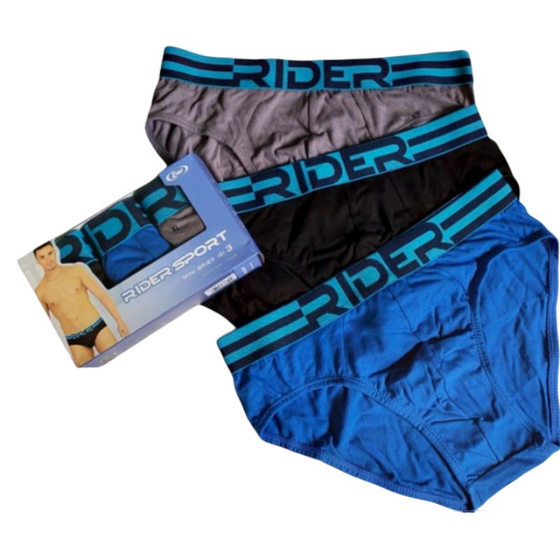 กางเกงชั้นในชาย CD / Rider Sport R762B / 1 กล่อง มี 3 ชิ้น