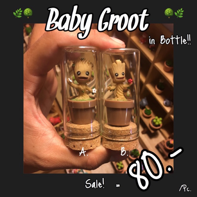 [พร้อมส่ง!] Baby Groot in Bottle 🌿🌳🌿