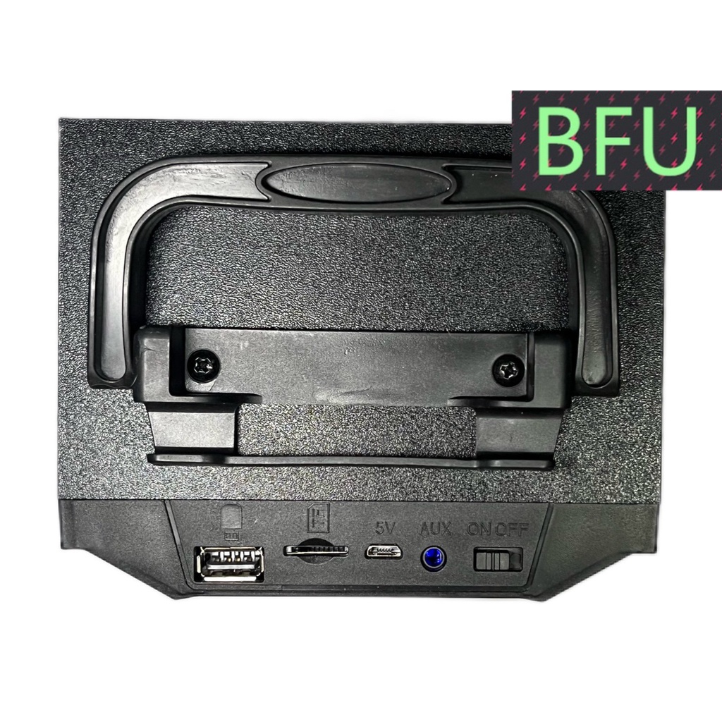 ลำโพง Bluetooth ไร้สาย แบบพกพา มีไฟ LED ลำโพง 4 นิ้ว รุ่น AJ-336 มี 3 แบบให้เลือก