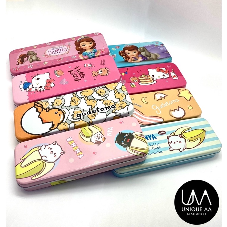 MT FavourGift กล่องดินสอเหล็ก 2 ชั้น ลายลิขสิทธิ์แท้