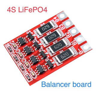 บาลานซ์บอร์ด 4s 3.2v 12V 58mA Balancer Equalization บอร์ดบาลานซ์ ลิเธียมฟอสเฟต Balancer Balance Board