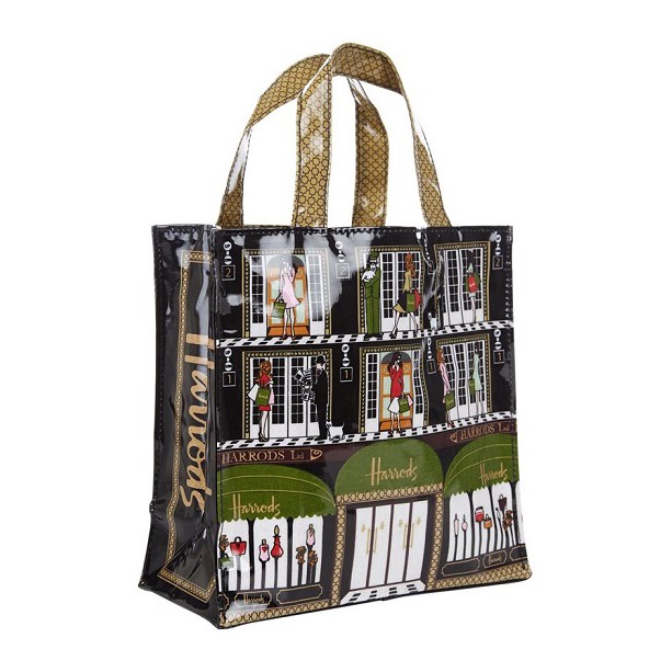 Harrods รุ่น Elevators Small Shopper Bag (กระดุม)**พร้อมส่ง
