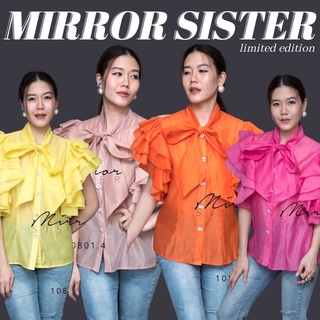 Code : 10801.4 เสื้อหรูดูแพง เสื้อออกงาน เสื้อสีนู้ด งานป้าย Mirrorsister