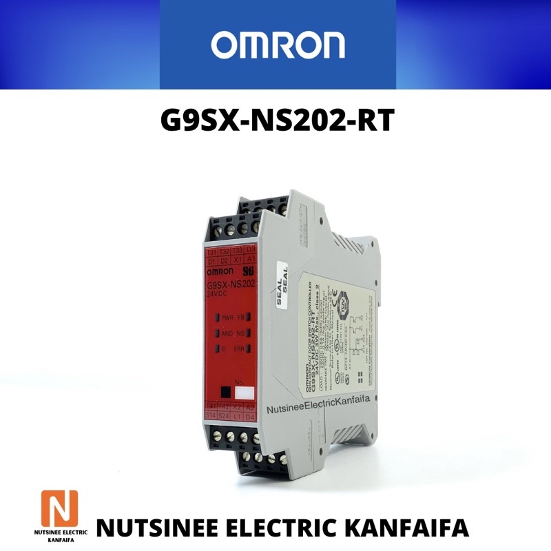 GSX-NS202-RT 24VDC OMRON SAFETY RELAY UNIT ของแท้ ราคา 3,900 บาท