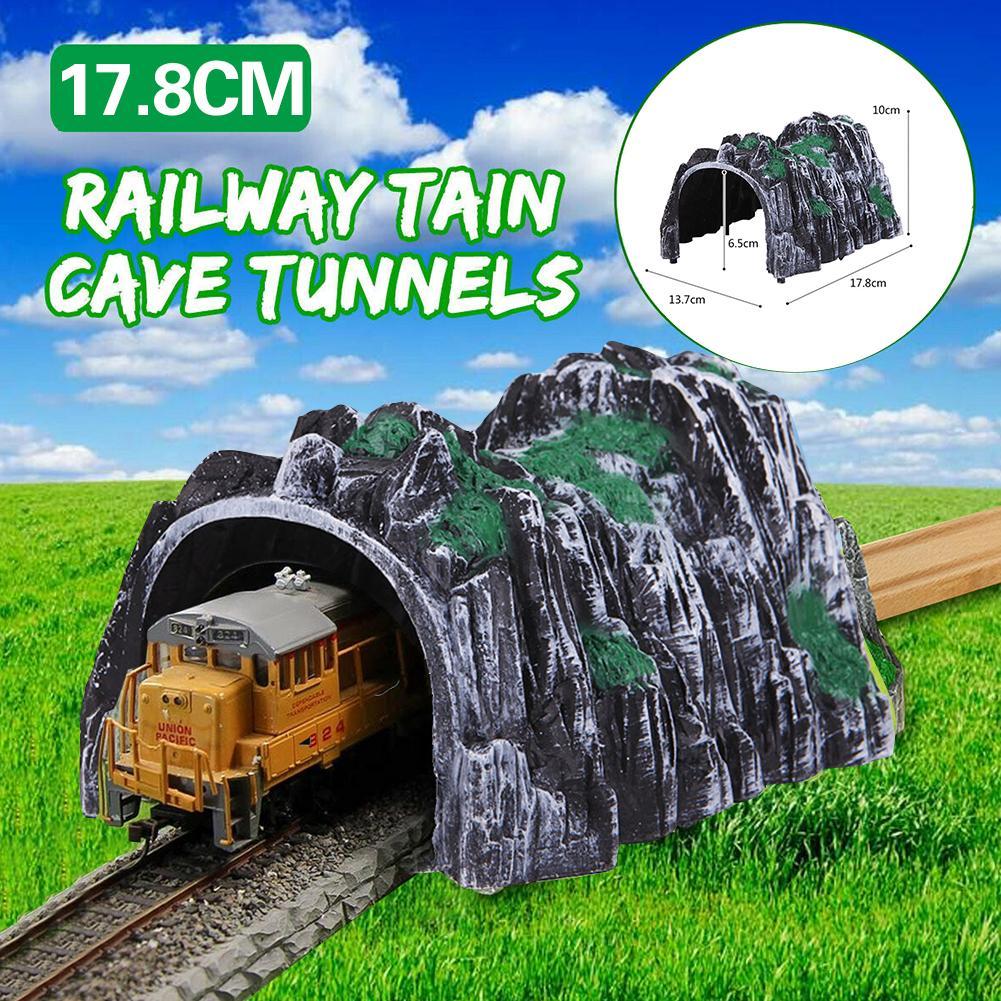 #jak* Plastic 1:87 Scale Model Toy Train Railway Cave Tunnels Sand ...