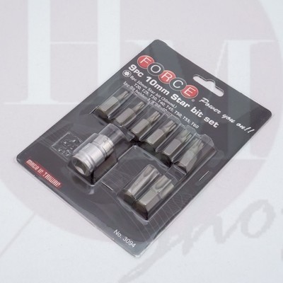 FORCE 3094 ลูกบล็อก ลูกบล็อค ลูกบล๊อก ชุดลูกบ๊อกซ์หัวจีบ 9PCS