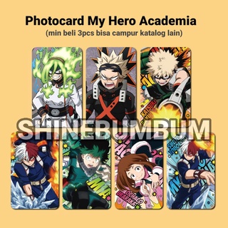 โฟโต้การ์ด My Hero Academia (2 ด้าน)