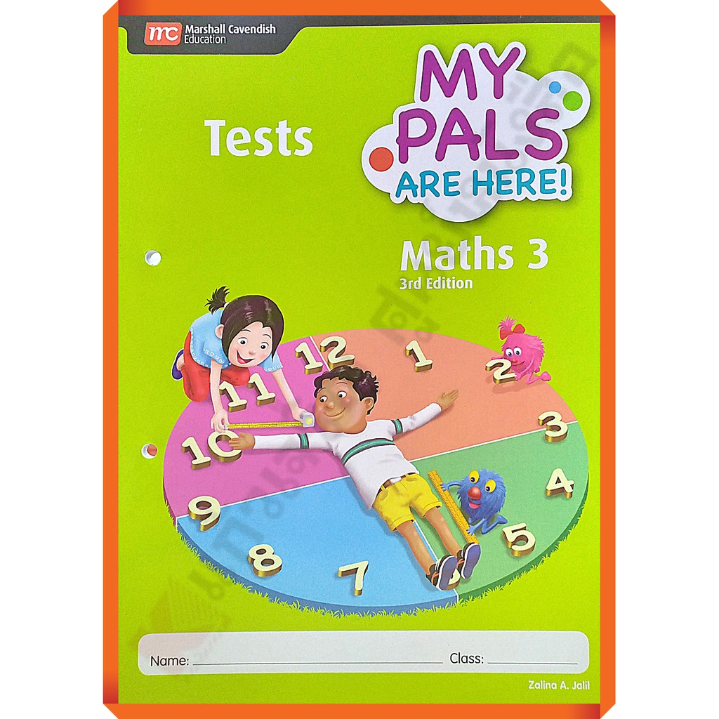 My Pals Are Here Maths Tests 3 (3rd Edition) #EP c5Nf Dexs