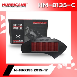 กรองอากาศ HURRICANE HM-8135 YAMAHA N-MAX155 2015-17