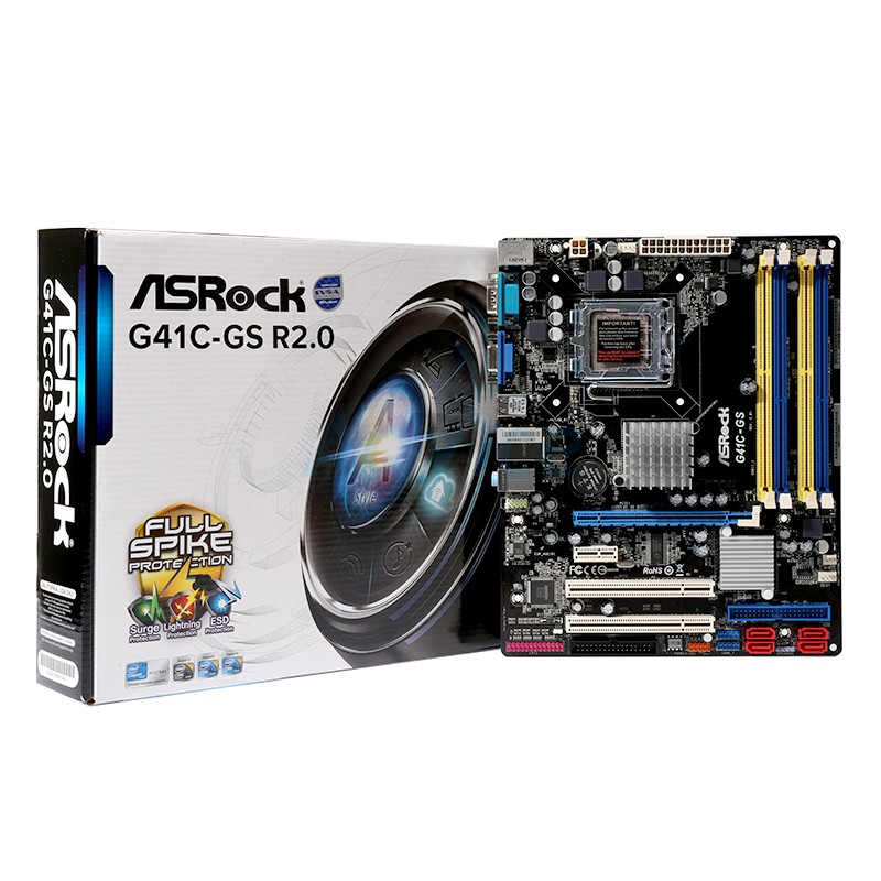 (775) ASROCK G41C-GS R2.0