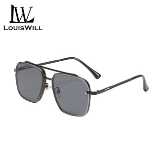 Louiswill แว่นตากันแดด Polarized เซร์มิน Spek Kaca Mata Lelaki ป้องกันซิลากิ