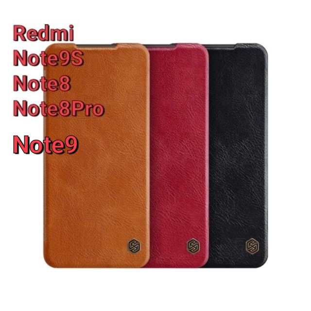เคสหนังฝาพับQIN Redmi Note8Pro / Redmi Note8 /Redmi Note 9S / Note9s /Redmi Note9 / Note9Pro Nillkin QIN Leather Case
