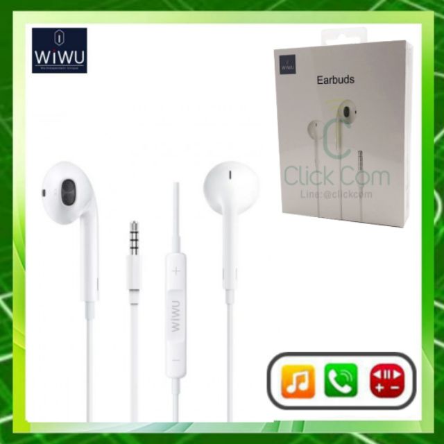 WIWU Earbuds รุ่น EB101#ของแท้ รับประกันศูนย์